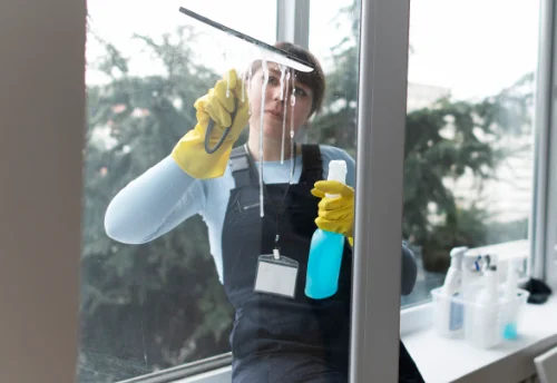 Nettoyage de vitres intérieures et extérieures à Eygurande